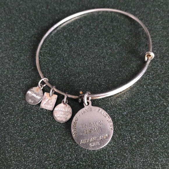 Alex and Ani Expandable Wire Bracelet Pathway Home Sanctuary The way Home 2015 - Picture 8 of 16